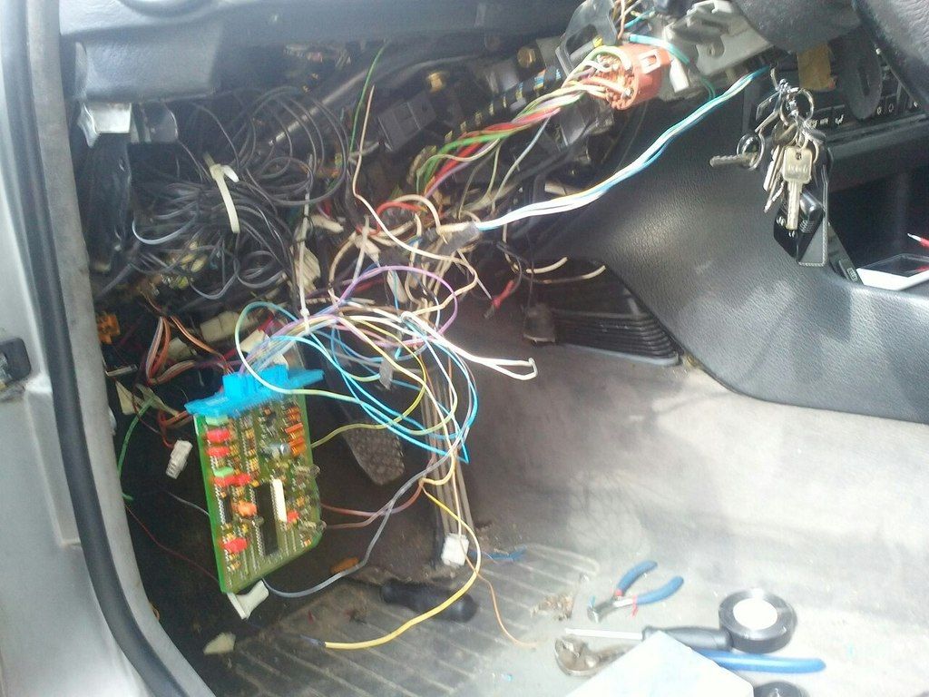 Install Cruise Control for E32,E34,E36 without the proper factory harness